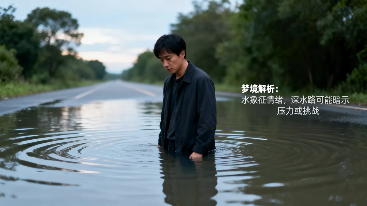 梦到了路上水很深有什么意义吗,是凶兆吗 梦到了路上水很深有什么意义吗,是凶兆吗