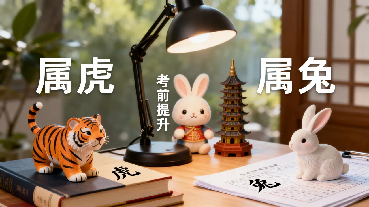 属虎和属兔的考试运哪个更好?属兔人考前如何提升考运? 属虎和属兔的考试运哪个更好?属兔人考前如何提升考运?