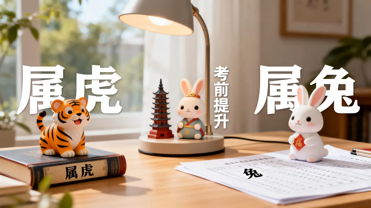 属虎和属兔的考试运哪个更好?属兔人考前如何提升考运? 属虎和属兔的考试运哪个更好?属兔人考前如何提升考运?