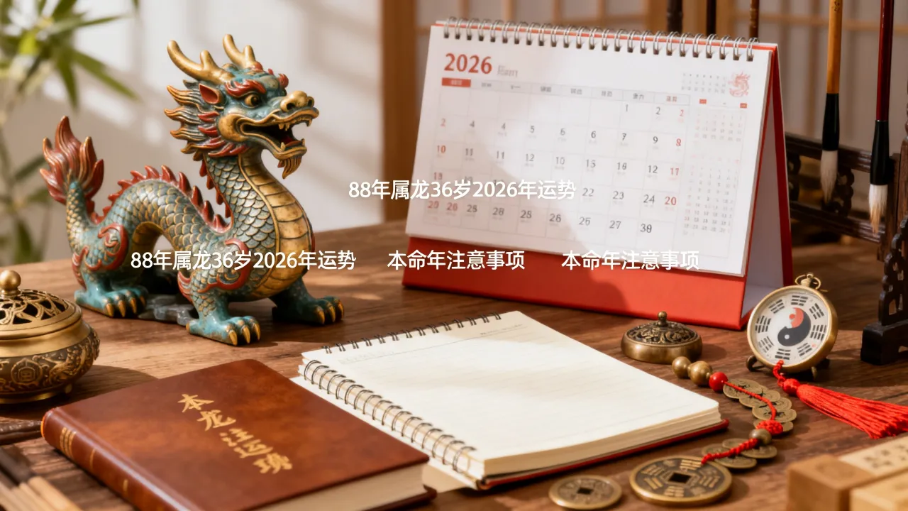 88年属龙36岁2026年运势如何?属龙人本命年要注意什么? 88年属龙36岁2026年运势如何?属龙人本命年要注意什么?
