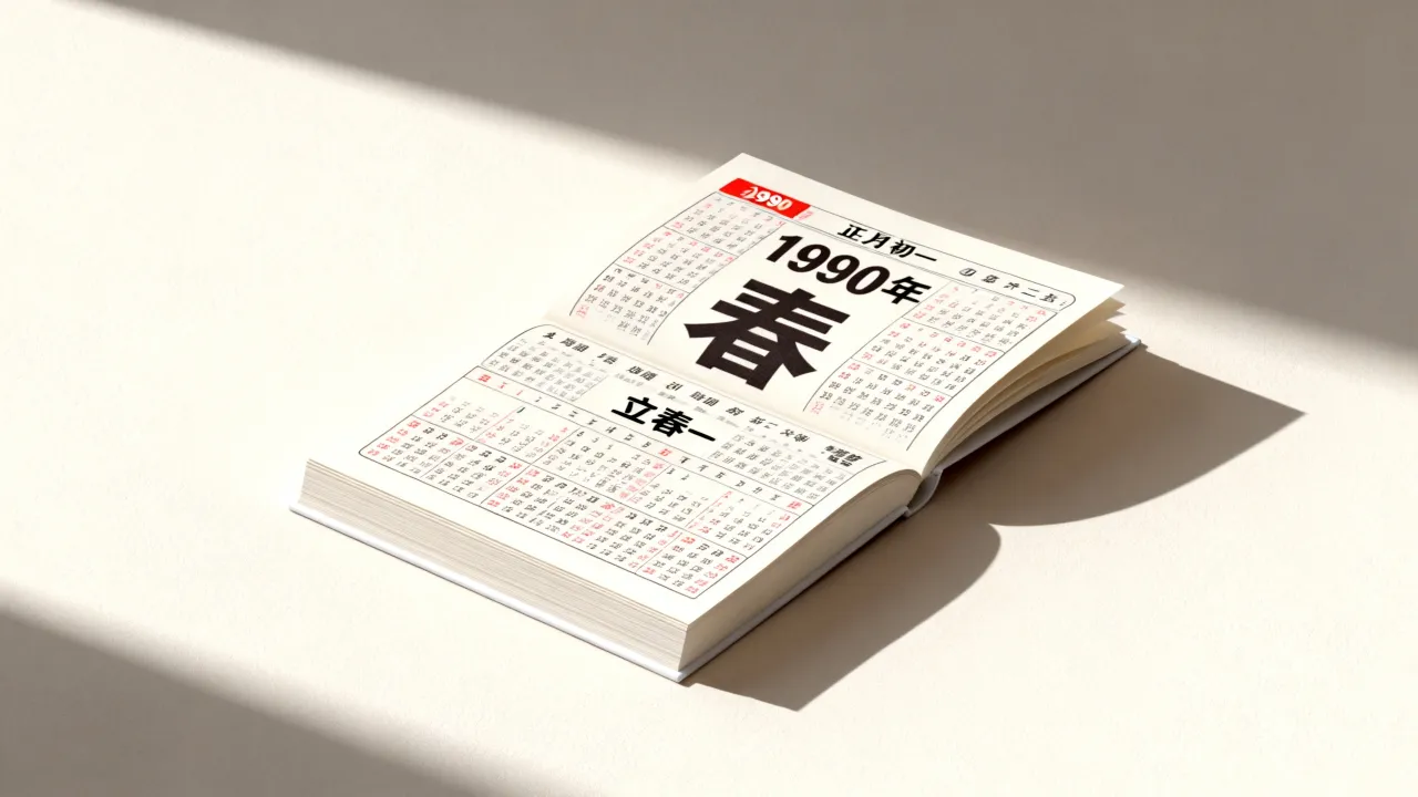 1990年的阴历表具体是什么?,怎么查询 1990年的阴历表具体是什么?,怎么查询