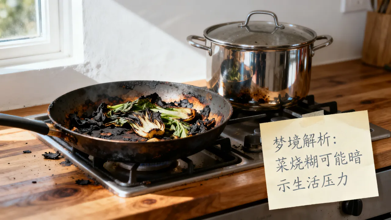 梦到了菜烧糊了是什么兆头,梦到菜烧糊了预示着什么 梦到了菜烧糊了是什么兆头,梦到菜烧糊了预示着什么