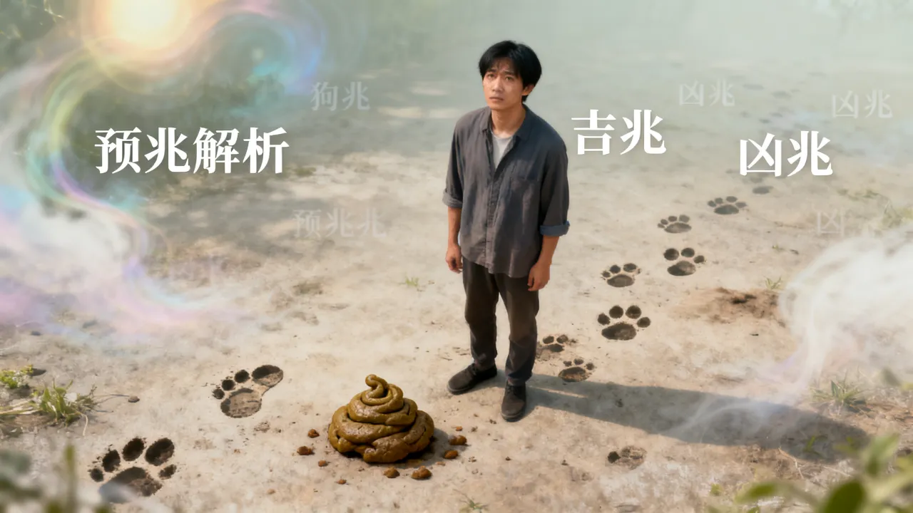 梦见别人踩狗屎预兆了什么吗，梦见踩狗屎是吉是凶