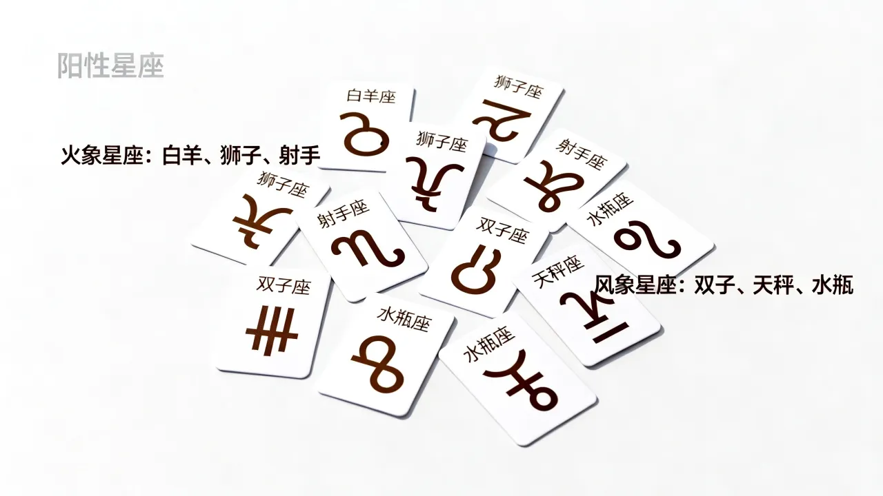 十二星座阳性是什么意思,阳性星座有哪些特征? 十二星座阳性是什么意思,阳性星座有哪些特征?
