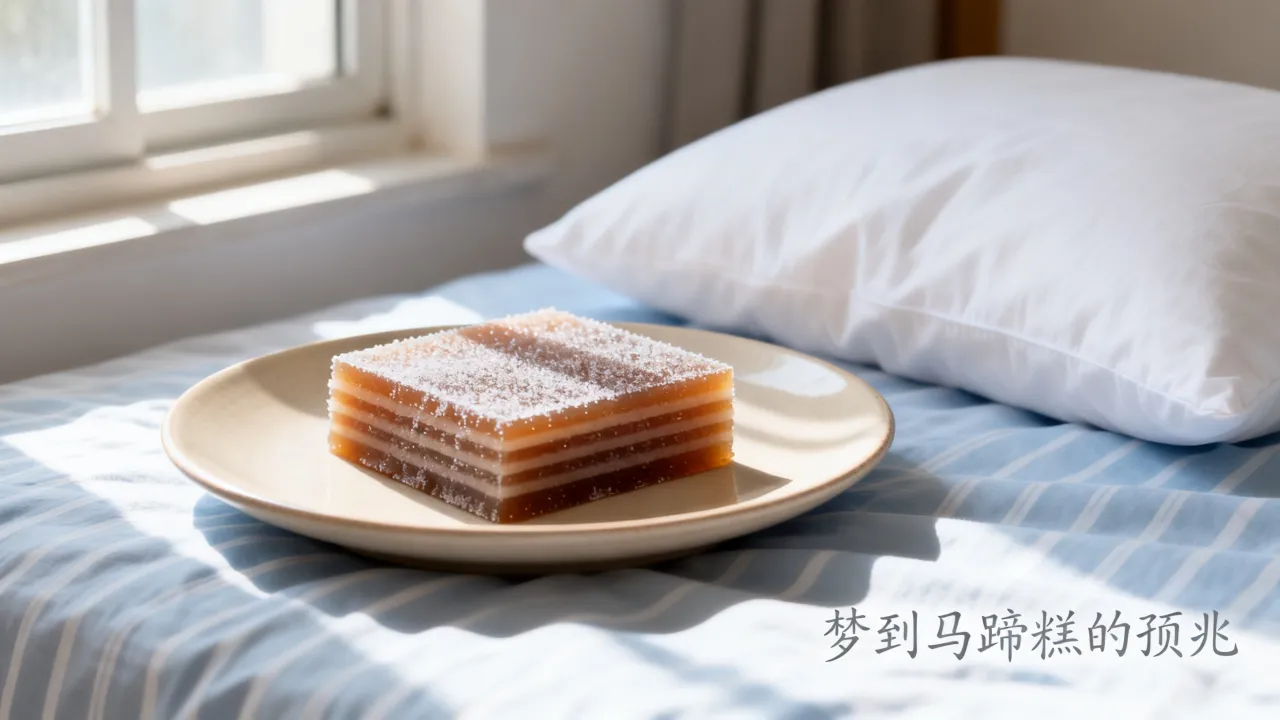 梦到马蹄糕代表着什么?有什么预兆和吉凶? 梦到马蹄糕代表着什么?有什么预兆和吉凶?