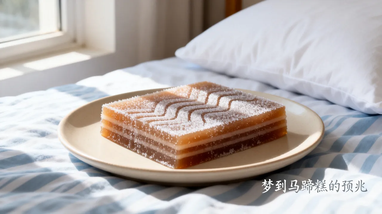 梦到马蹄糕代表着什么?有什么预兆和吉凶? 梦到马蹄糕代表着什么?有什么预兆和吉凶?
