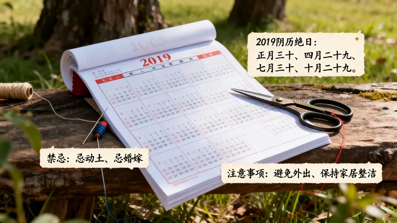 2019阴历绝日具体是哪几天,有什么禁忌和注意事项? 2019阴历绝日具体是哪几天,有什么禁忌和注意事项?
