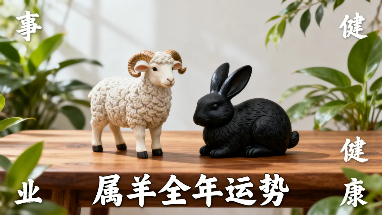 26年黑兔属羊运势如何？26年属羊全年运势详解