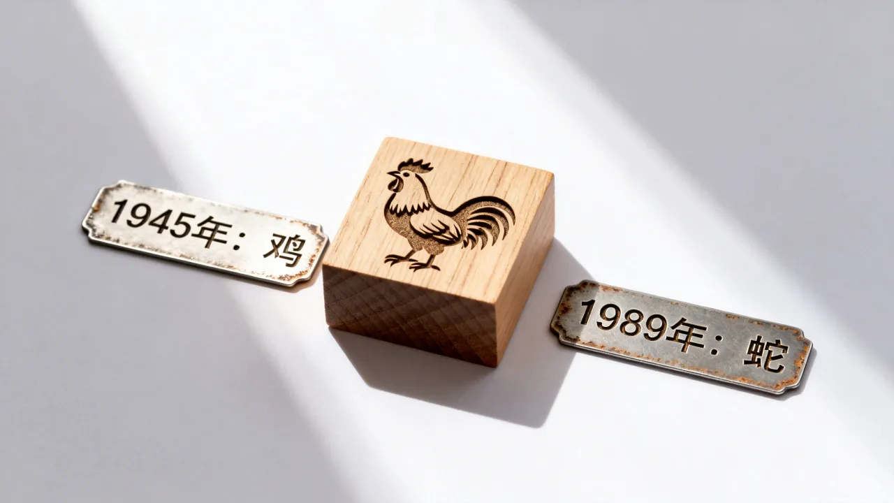 1945年属什么？1989年属什么？十二生肖属相查询