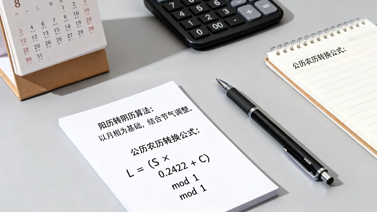 阳历转阴历算法是什么,公历农历转换公式怎么算 阳历转阴历算法是什么,公历农历转换公式怎么算