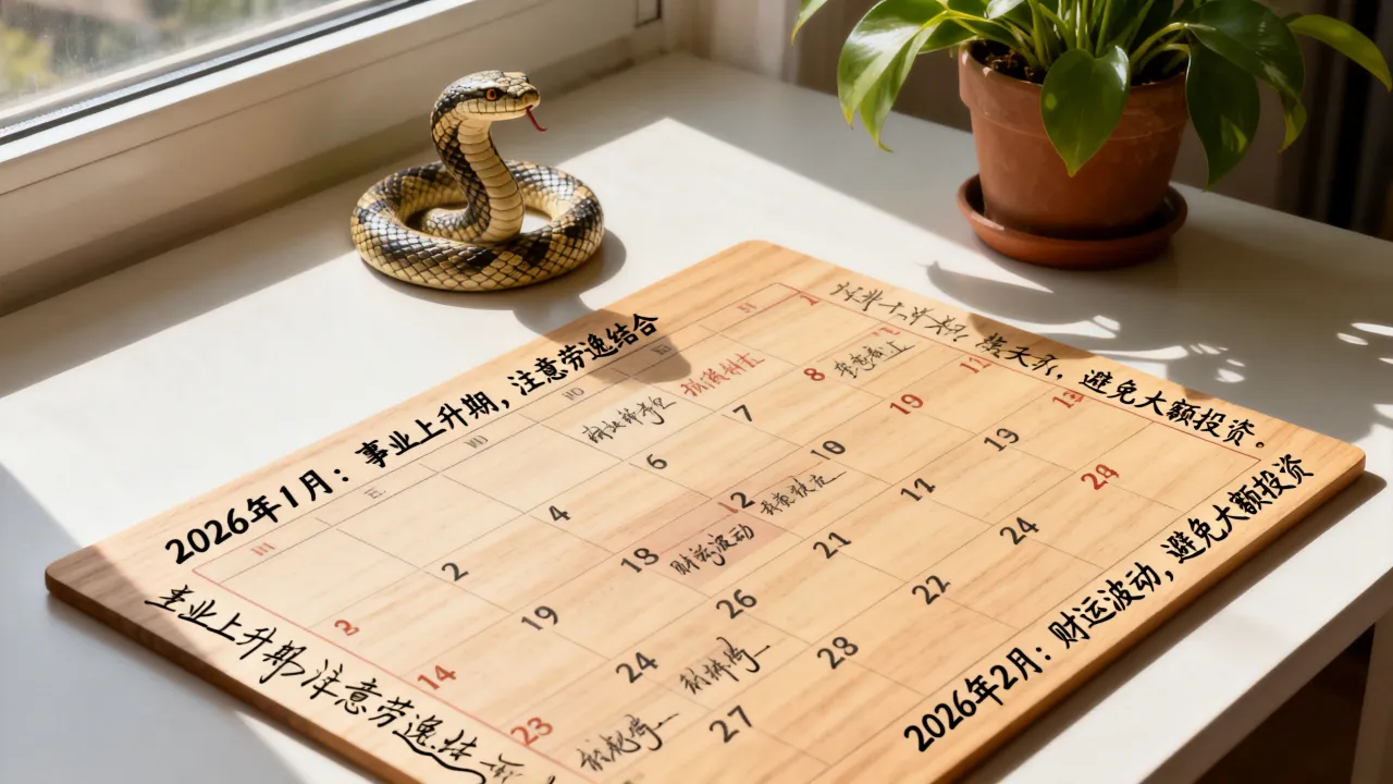 89年属蛇男2026每月运势如何，2026全年各月运势怎样？