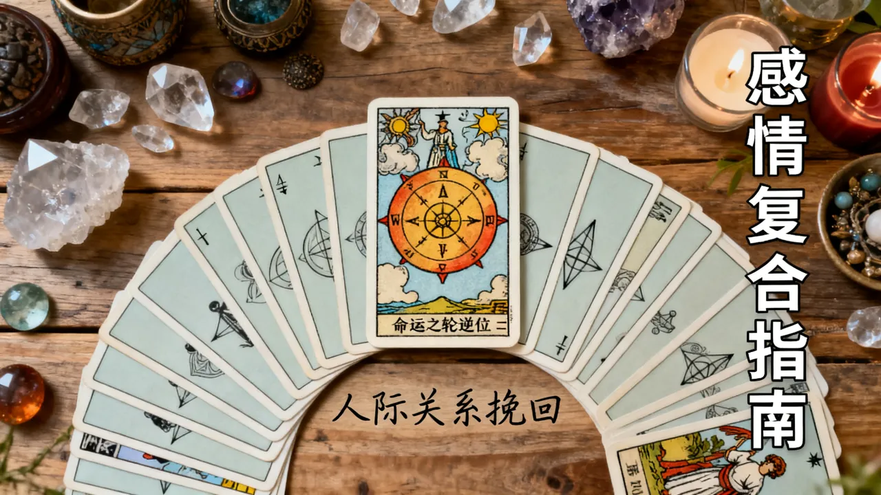 命运之轮逆位人际关系怎么挽回,塔罗牌逆位感情复合 命运之轮逆位人际关系怎么挽回,塔罗牌逆位感情复合