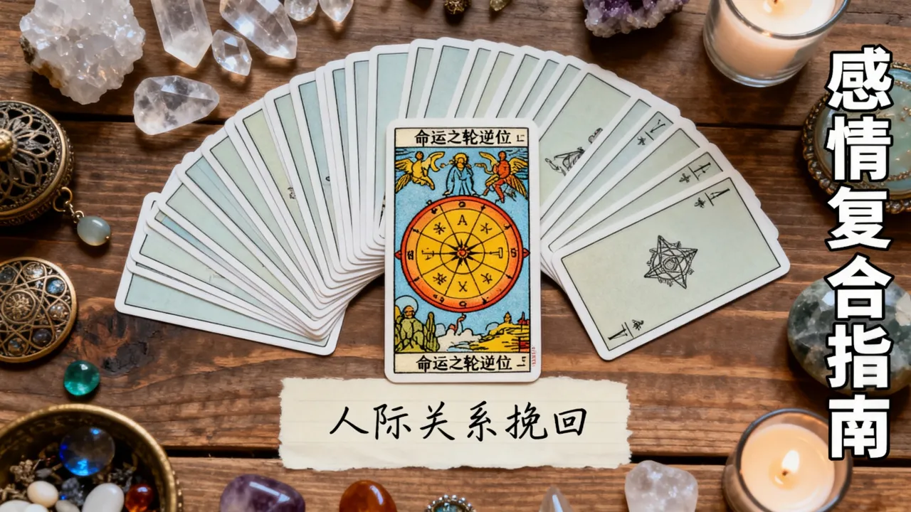 命运之轮逆位人际关系怎么挽回,塔罗牌逆位感情复合 命运之轮逆位人际关系怎么挽回,塔罗牌逆位感情复合