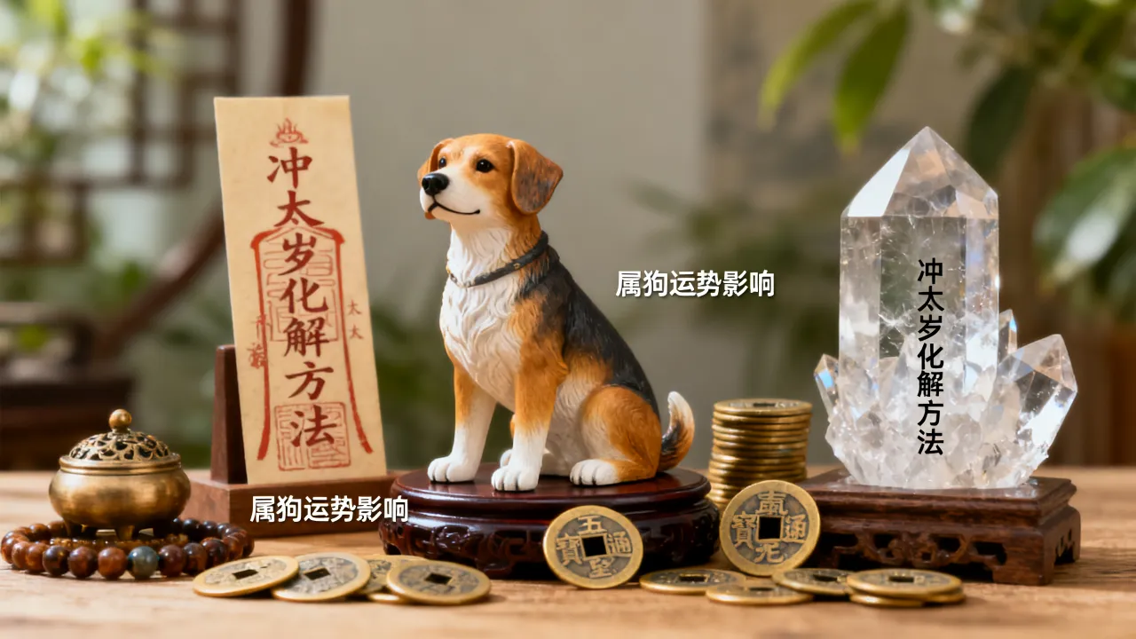 属狗冲太岁怎么看吉凶，属狗冲太岁运势影响如何化解？