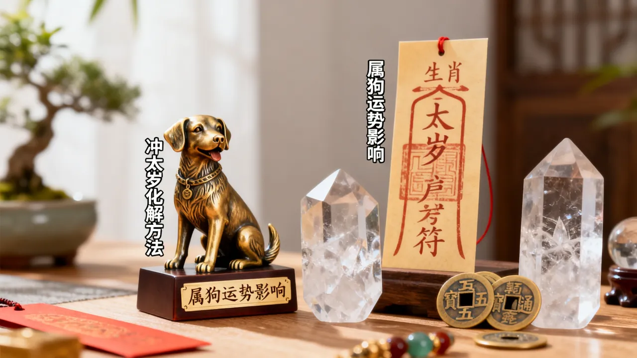 属狗冲太岁怎么看吉凶，属狗冲太岁运势影响如何化解？