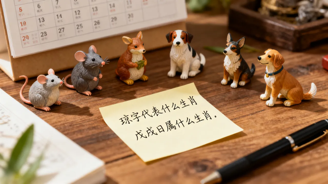琼字到底代表什么生肖呢，戊戌日属什么生肖呢