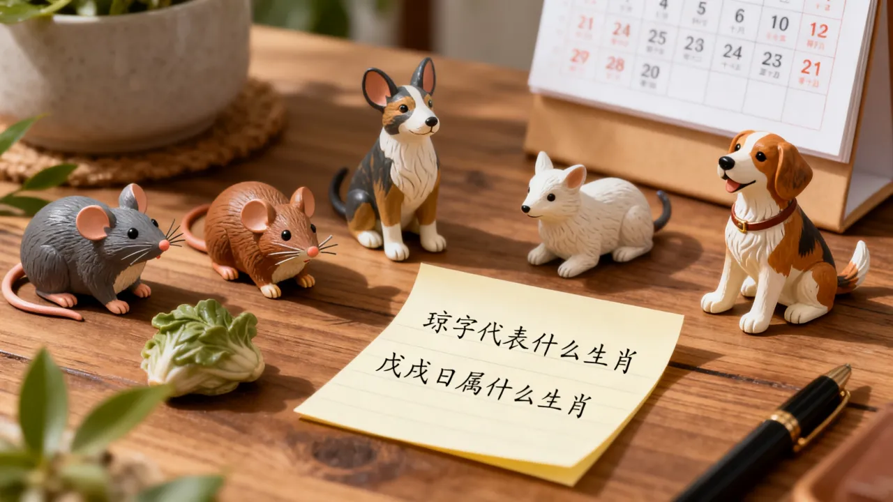 琼字到底代表什么生肖呢，戊戌日属什么生肖呢
