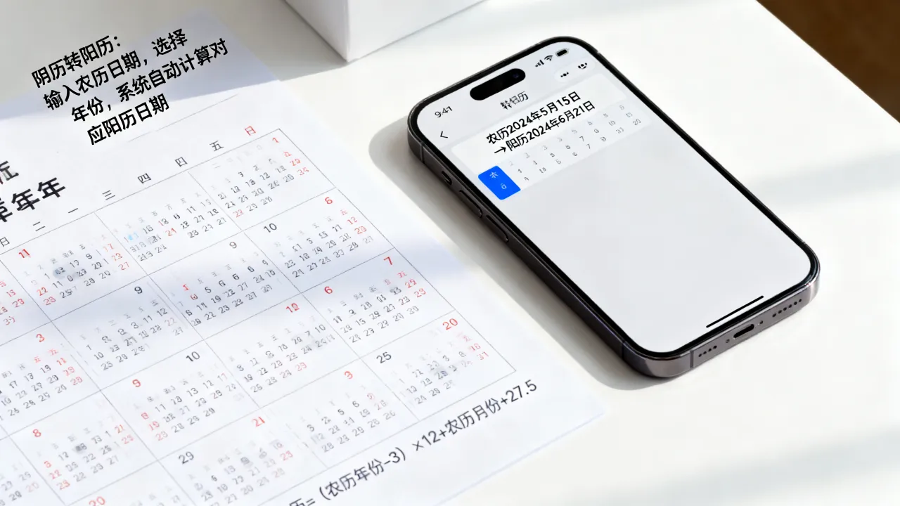 阴历怎么变成阳历日期？农历公历转换查询方法