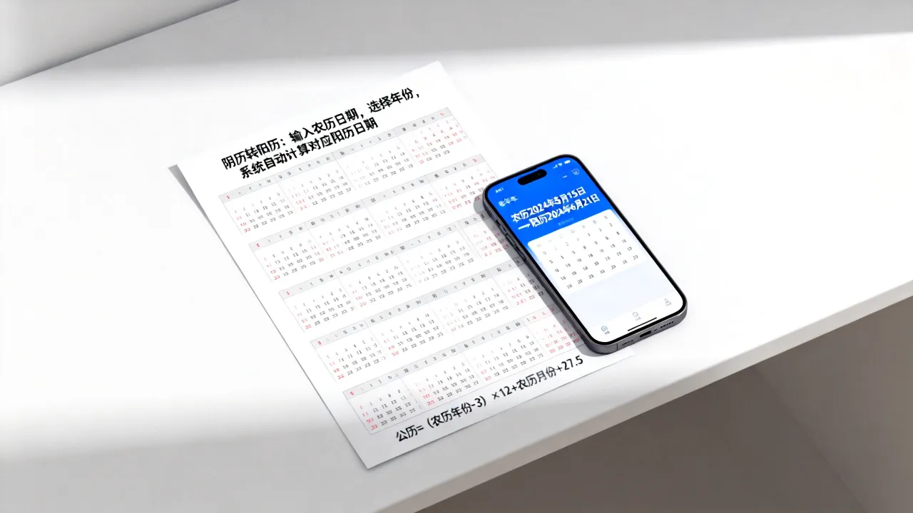 阴历怎么变成阳历日期？农历公历转换查询方法