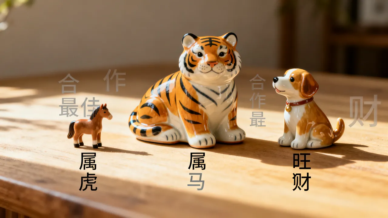 属虎的和什么属相合作最好，属虎和哪个属相合作最旺财？