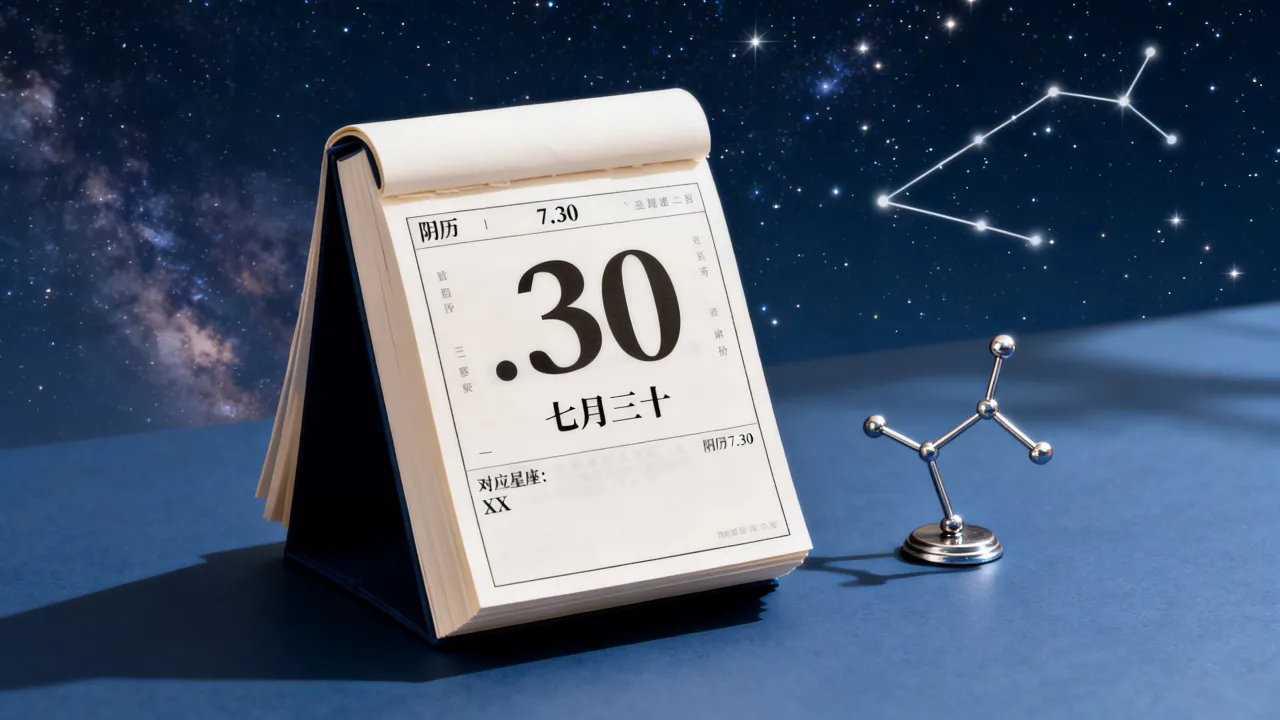 阴历7.30什么星座,农历七月三十出生是什么星座? 阴历7.30什么星座,农历七月三十出生是什么星座?