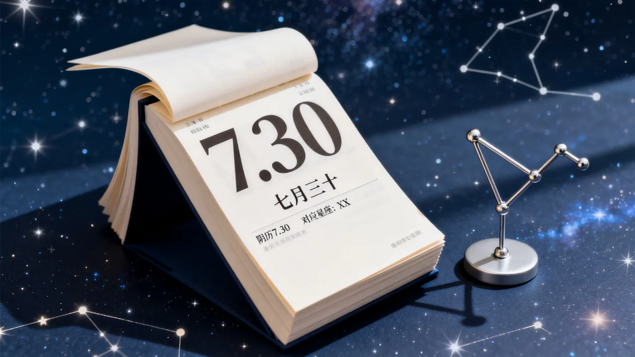 阴历7.30什么星座,农历七月三十出生是什么星座? 阴历7.30什么星座,农历七月三十出生是什么星座?