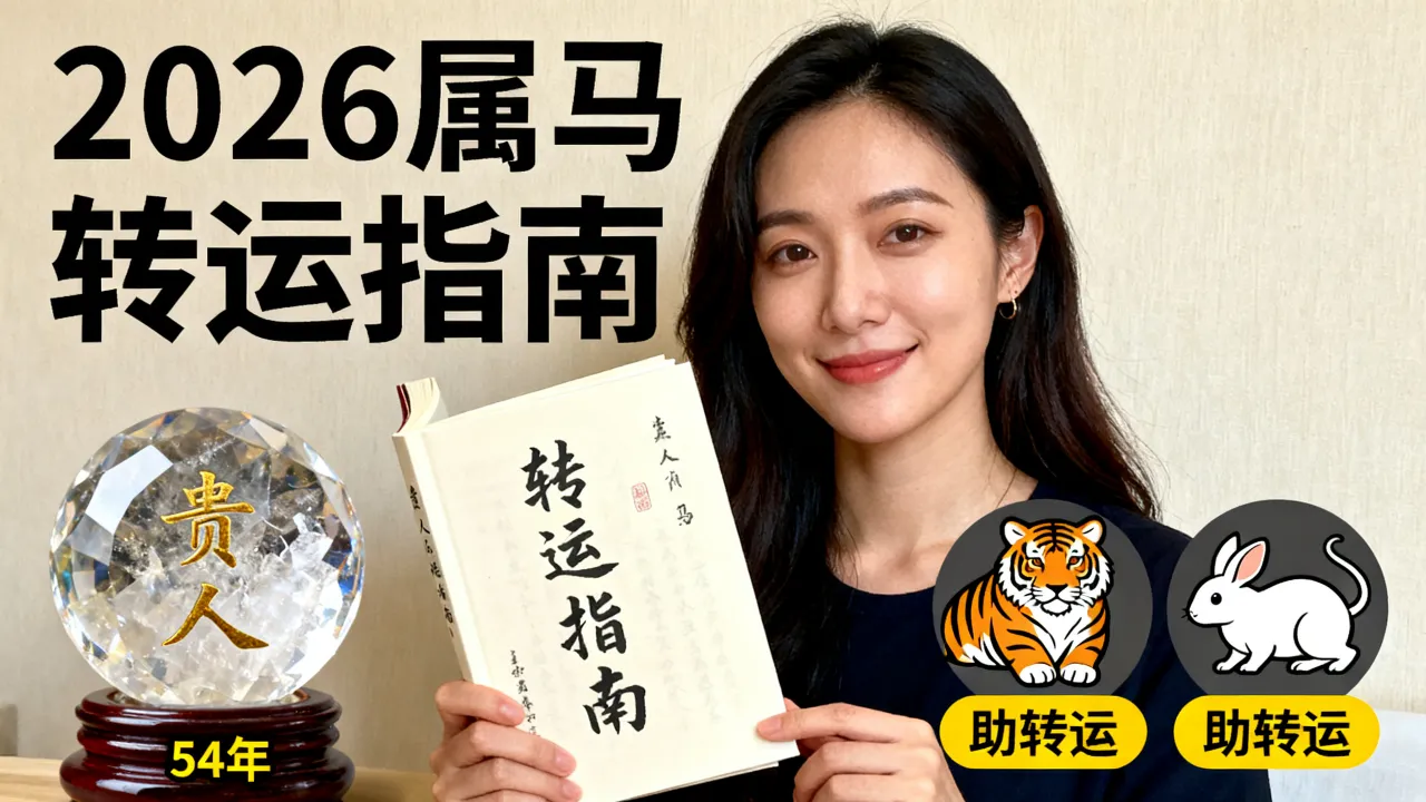 2026属马的异性贵人是谁,属马54年一生贵人是谁,哪些生肖能助你转运? 2026属马的异性贵人是谁,属马54年一生贵人是谁,哪些生肖能助你转运?