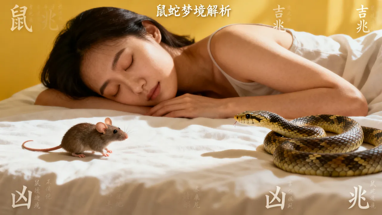 梦到了鼠蛇有什么说法,女人梦见鼠蛇是吉是凶? 梦到了鼠蛇有什么说法,女人梦见鼠蛇是吉是凶?