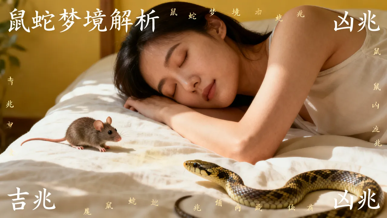 梦到了鼠蛇有什么说法,女人梦见鼠蛇是吉是凶? 梦到了鼠蛇有什么说法,女人梦见鼠蛇是吉是凶?