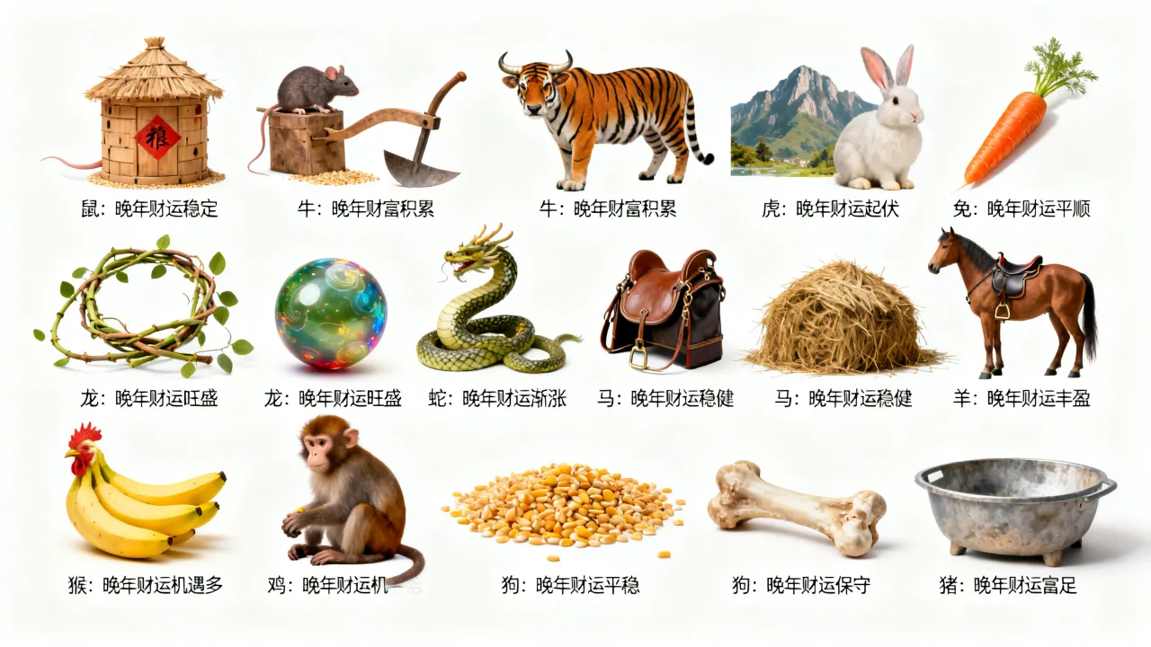 十二生肖晚年运势如何,哪个生肖晚年财运最旺 十二生肖晚年运势如何,哪个生肖晚年财运最旺