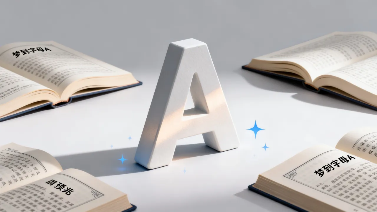 梦到字母A是什么预兆？，周公解梦梦见字母A是什么意思？