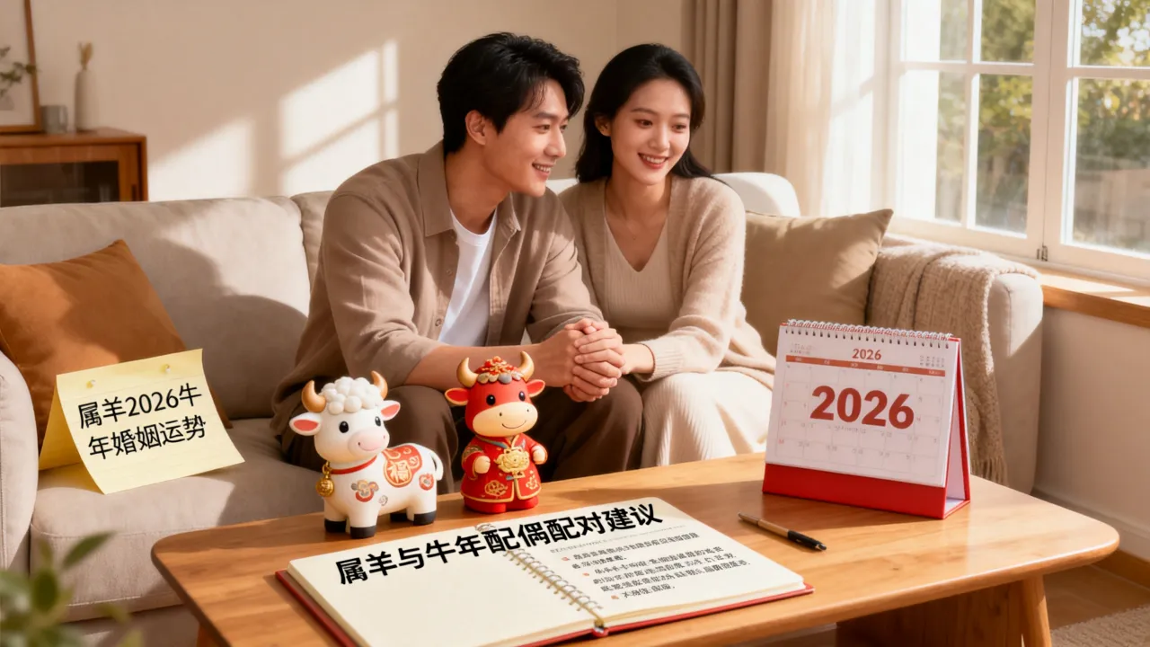 属羊人牛年2026婚姻如何？，属羊2026年出生的人婚姻配对