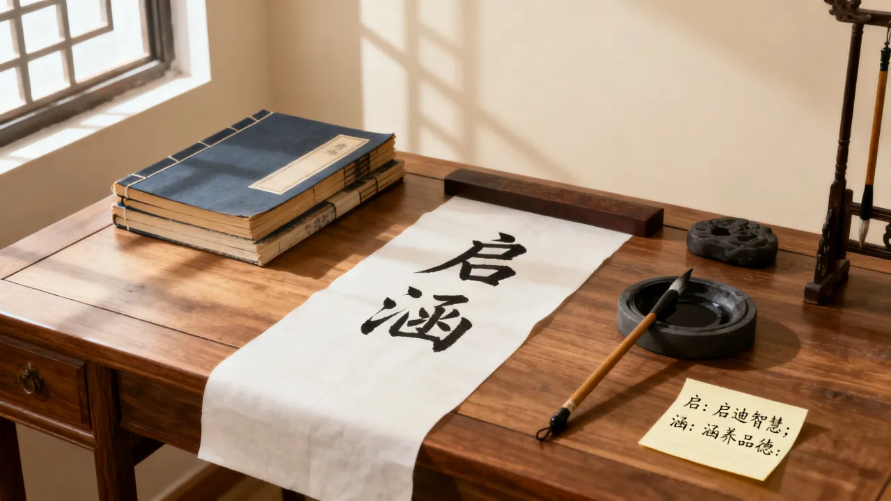 宝宝起名启涵什么好听，男孩子用启涵名字寓意如何