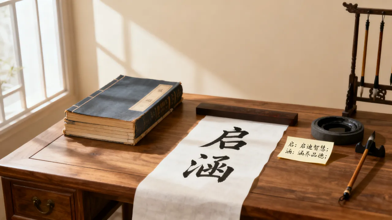 宝宝起名启涵什么好听，男孩子用启涵名字寓意如何