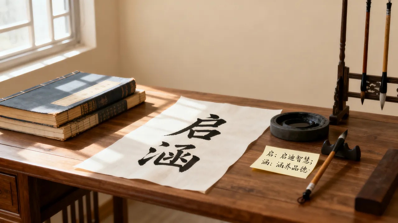 宝宝起名启涵什么好听，男孩子用启涵名字寓意如何