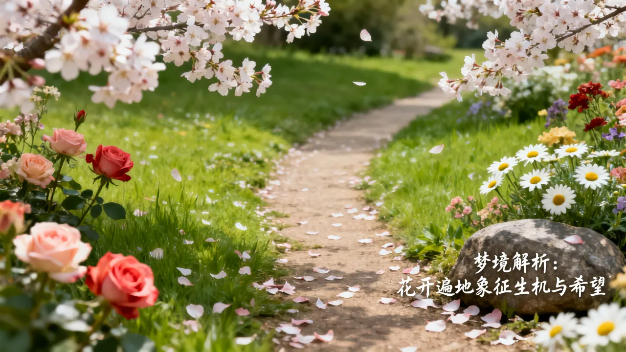 梦到了到处都是花是什么预兆,梦见花开遍地有何征兆 梦到了到处都是花是什么预兆,梦见花开遍地有何征兆