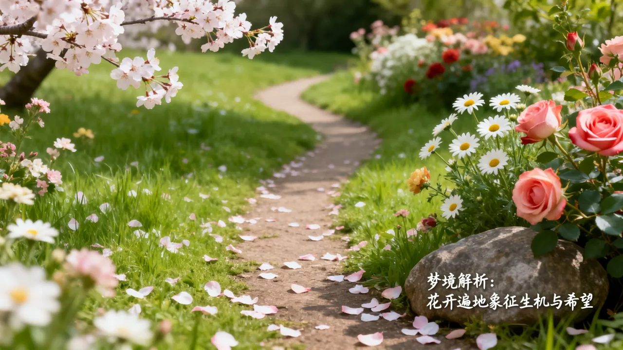 梦到了到处都是花是什么预兆,梦见花开遍地有何征兆 梦到了到处都是花是什么预兆,梦见花开遍地有何征兆