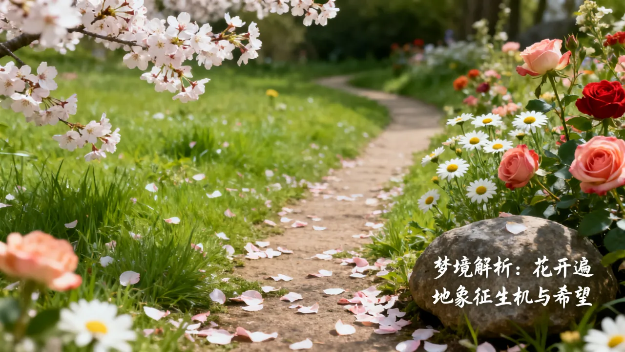 梦到了到处都是花是什么预兆,梦见花开遍地有何征兆 梦到了到处都是花是什么预兆,梦见花开遍地有何征兆