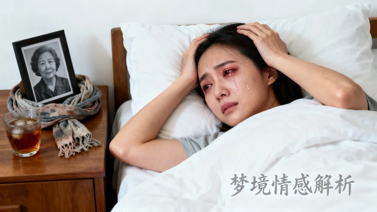 梦到妈妈去世我大哭有何寓意，梦到母亲去世哭醒预示什么