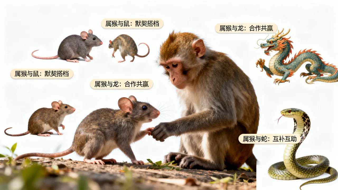 属猴的和什么属相能做朋友,属猴人与什么属相可以合作 属猴的和什么属相能做朋友,属猴人与什么属相可以合作