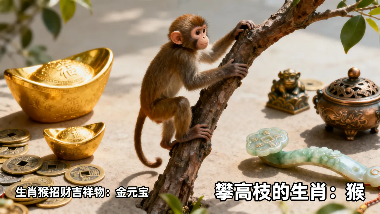 攀高枝的生肖是什么生肖,生肖猴最招财的吉祥物是什么? 攀高枝的生肖是什么生肖,生肖猴最招财的吉祥物是什么?