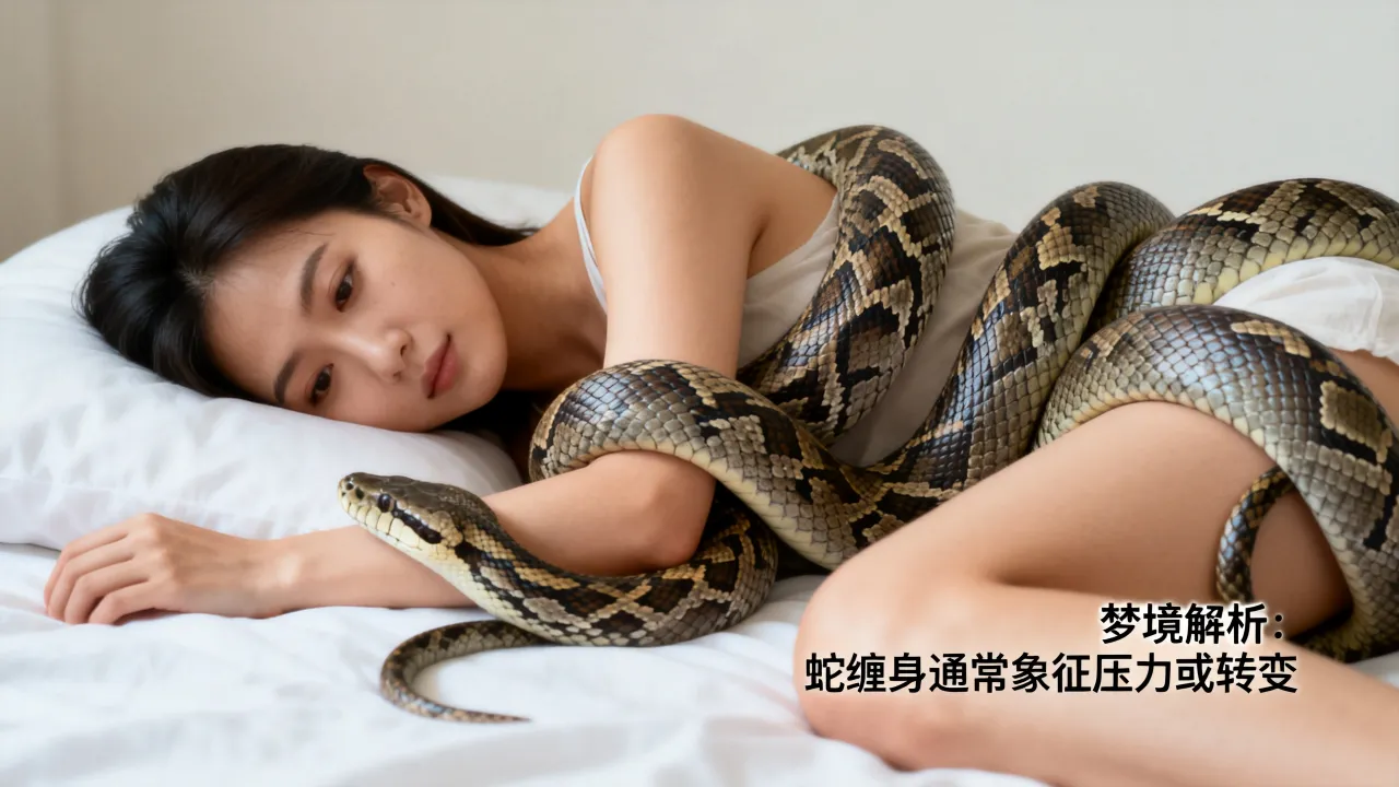 梦见蛇缠在自己身上是啥意思,蛇缠身梦境有何预兆 梦见蛇缠在自己身上是啥意思,蛇缠身梦境有何预兆