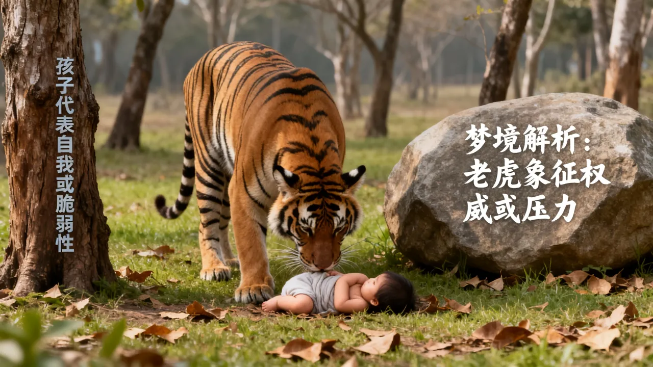 梦到了老虎吃孩子意味着什么，梦见老虎吃小孩是什么征兆