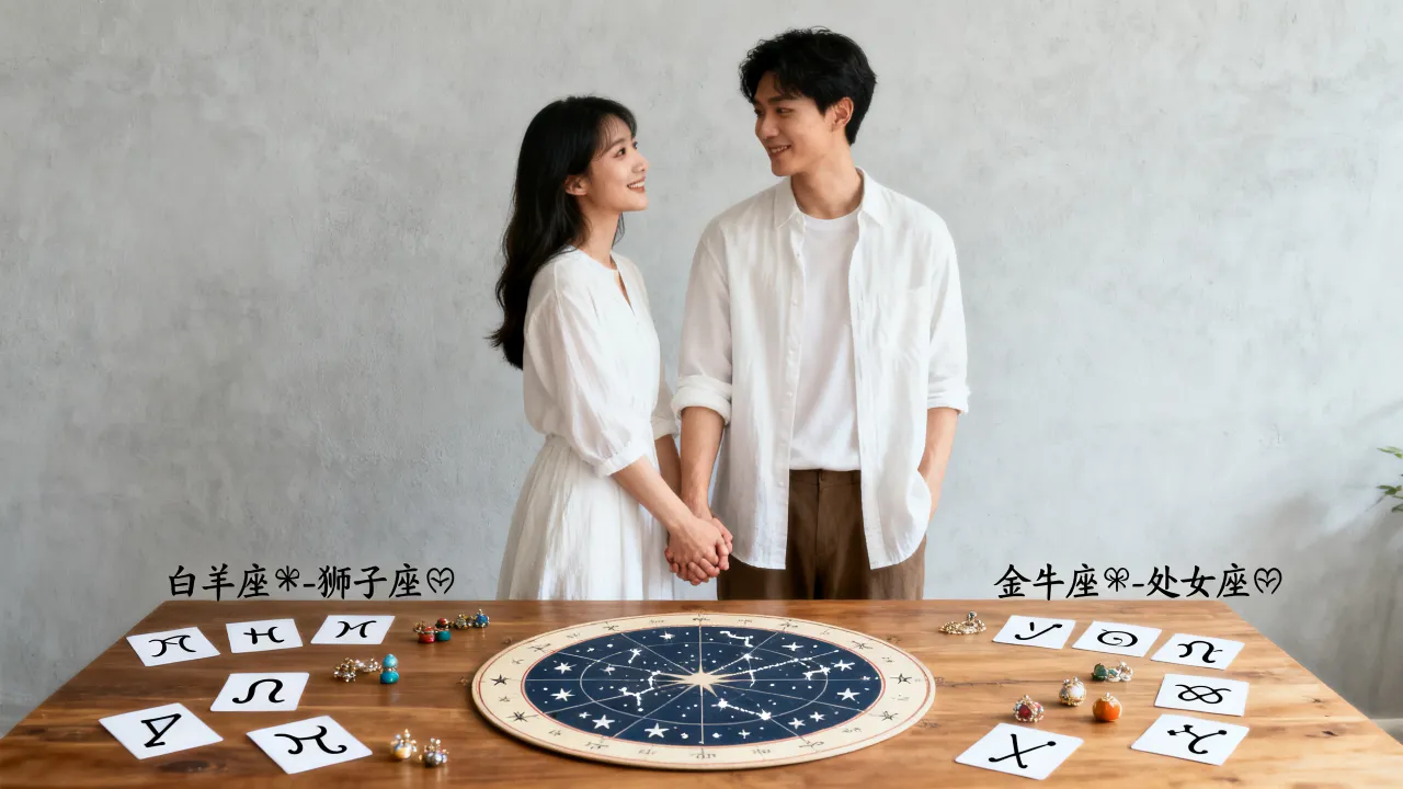 十二星座男女谁最配？情侣星座配对分析，长尾疑问词