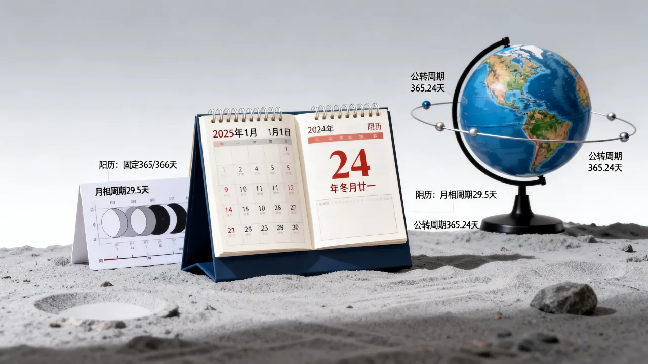 阴历和阳历哪个不变？阳历为什么每年固定不变