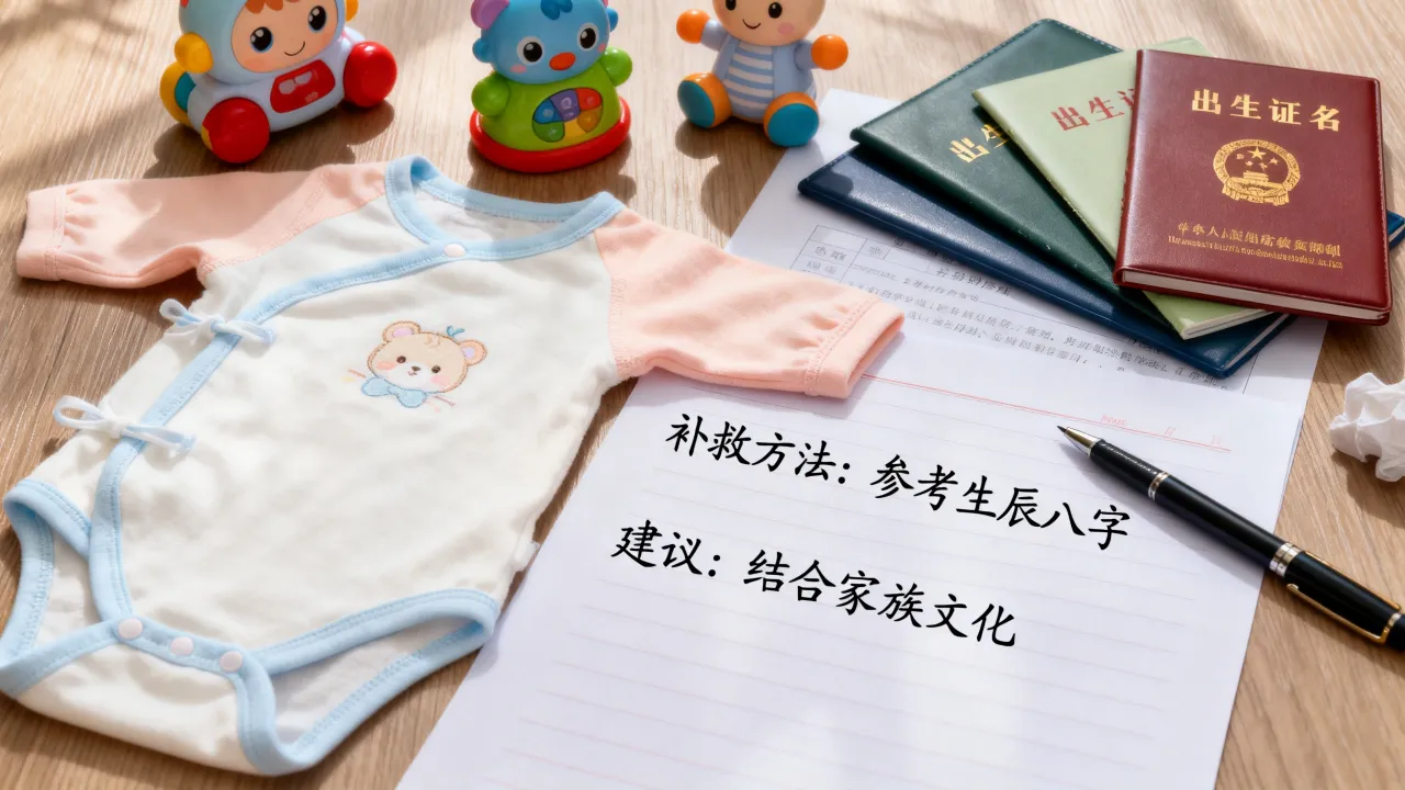 宝宝起名听晚了怎么办，起名最佳时机错过如何补救？