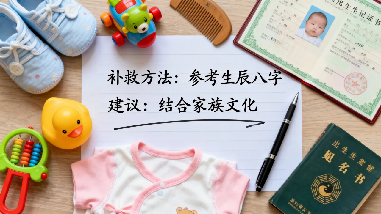 宝宝起名听晚了怎么办，起名最佳时机错过如何补救？