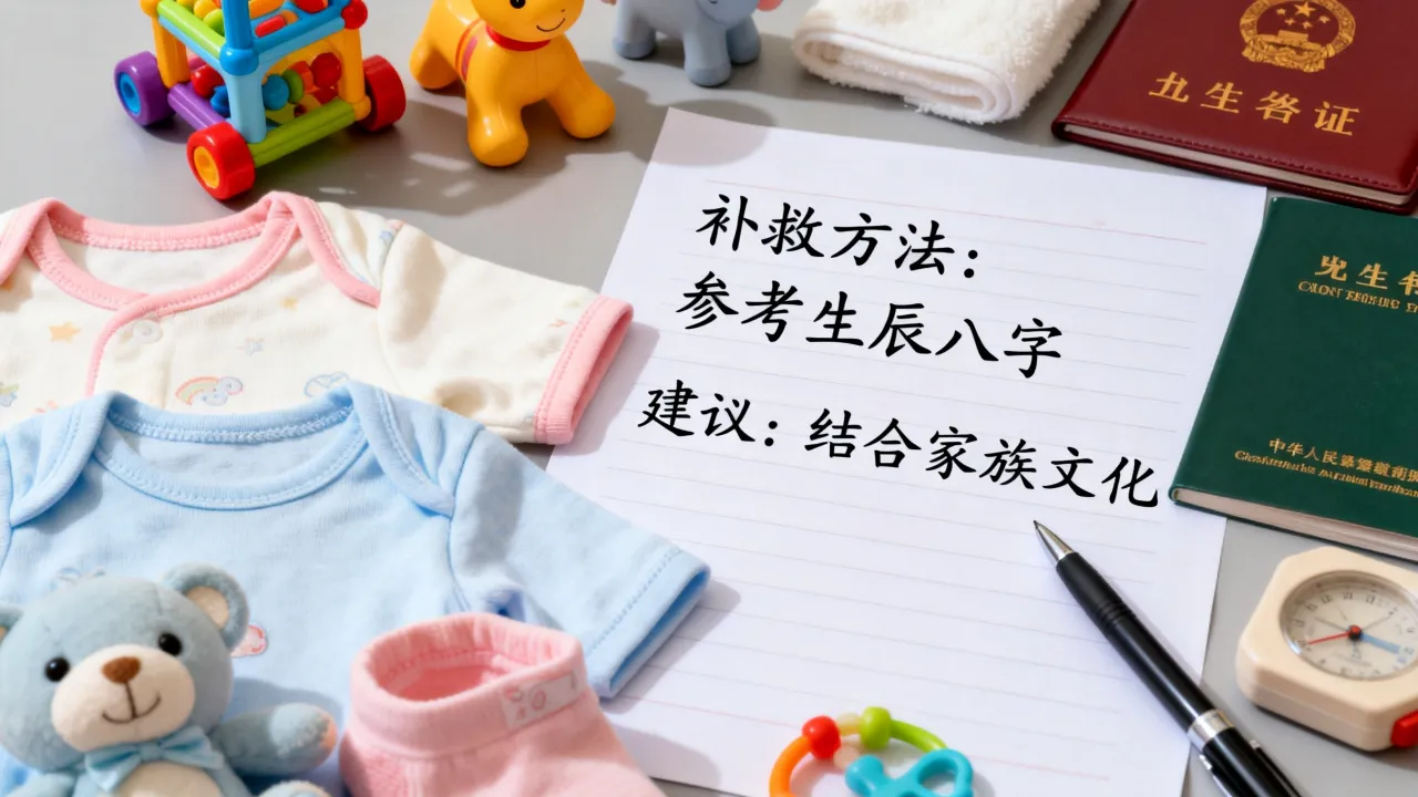 宝宝起名听晚了怎么办，起名最佳时机错过如何补救？