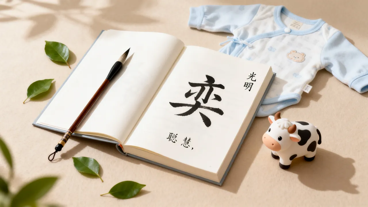 牛宝宝起名用奕字怎么样，属牛宝宝名字带奕字寓意好不好？