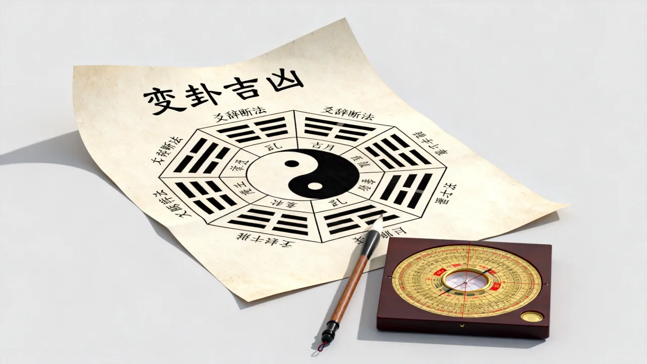 卦象有变卦怎么算吉凶，变爻爻辞断吉凶方法